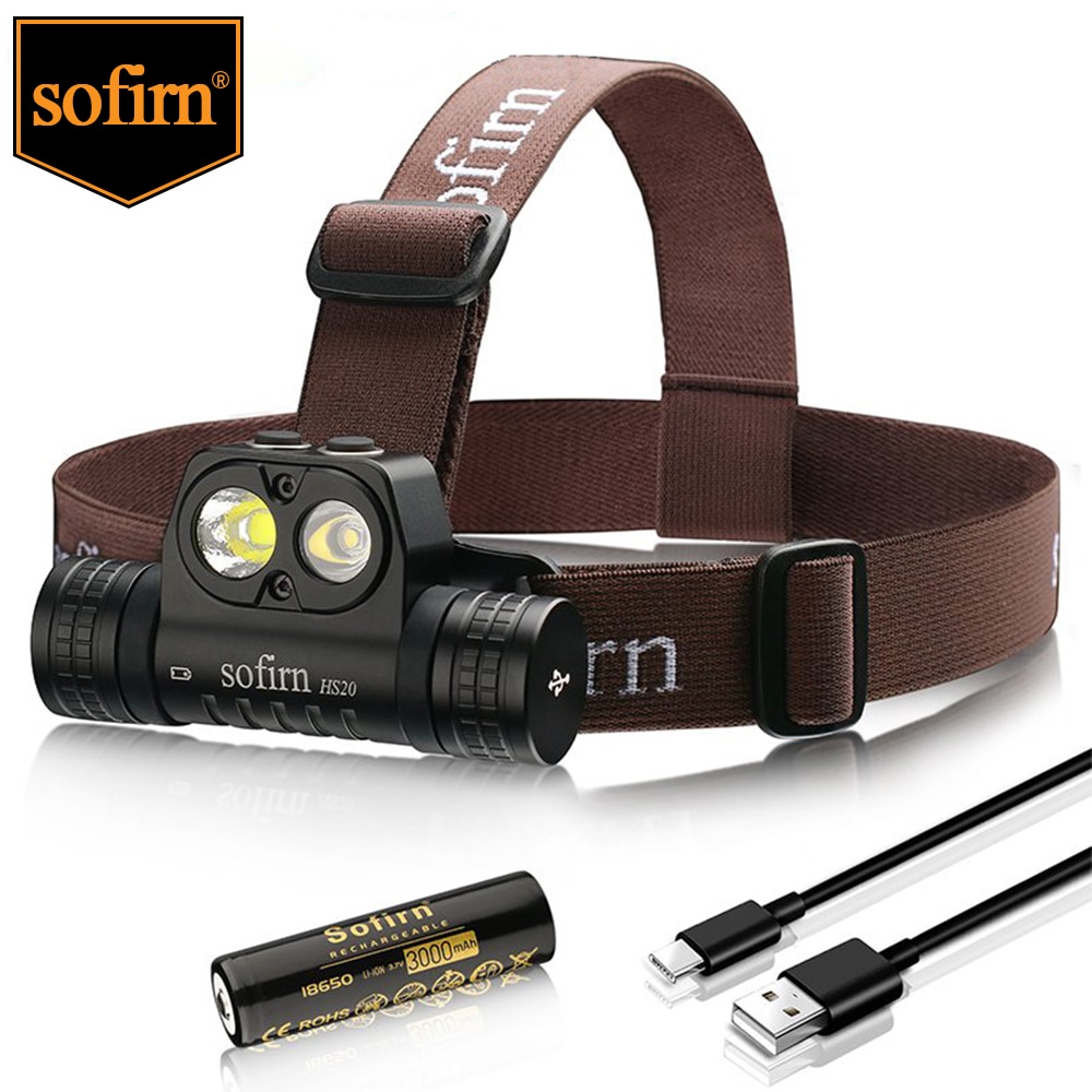 Sofirn-HS20 USB C  LED 工, 18650 ƮƮ   ,  ġ ǥõ,  2700lm Ʈ